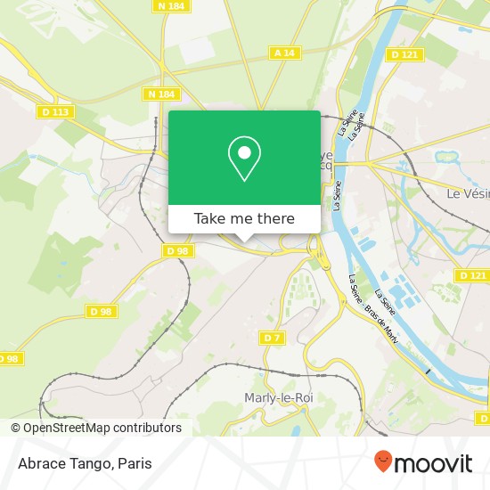 Mapa Abrace Tango