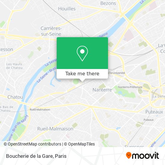 Boucherie de la Gare map