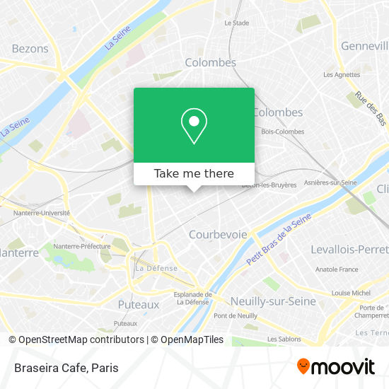 Braseira Cafe map