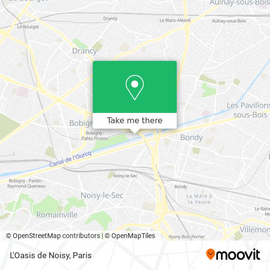 L'Oasis de Noisy map