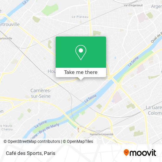 Café des Sports map