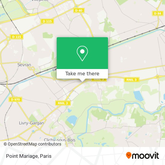 Point Mariage map