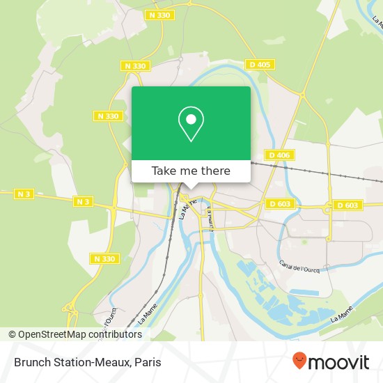 Brunch Station-Meaux, 19BIS Rue des Vieux Moulins 77100 Meaux map
