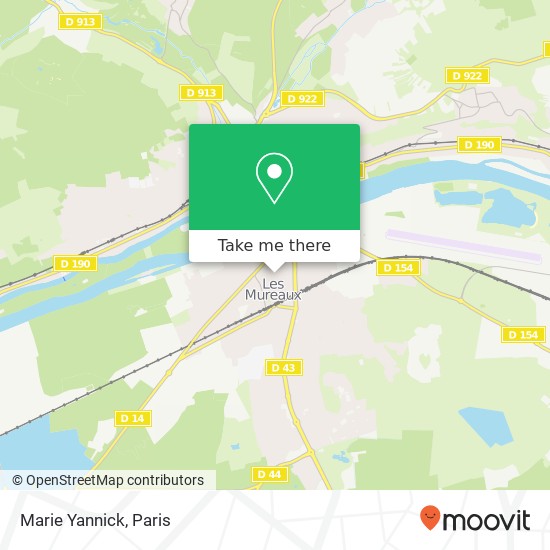 Mapa Marie Yannick, 51 Rue Paul Doumer 78130 Les Mureaux