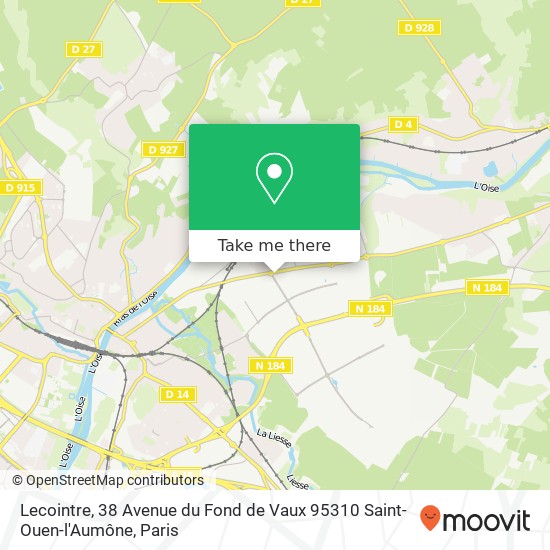 Lecointre, 38 Avenue du Fond de Vaux 95310 Saint-Ouen-l'Aumône map