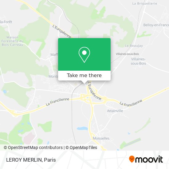 Mapa LEROY MERLIN