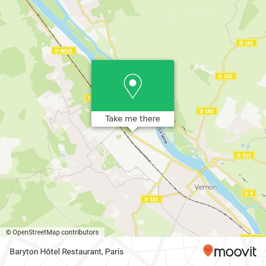 Baryton Hôtel Restaurant, 2 Rue des Acacias 27950 Saint-Marcel map
