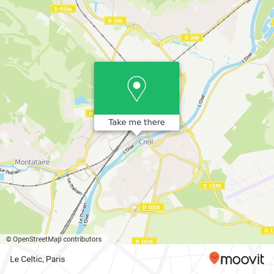 Le Celtic, 29 Rue Jean Jaurès 60100 Creil map