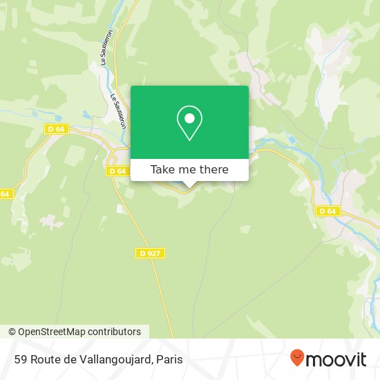 59 Route de Vallangoujard map