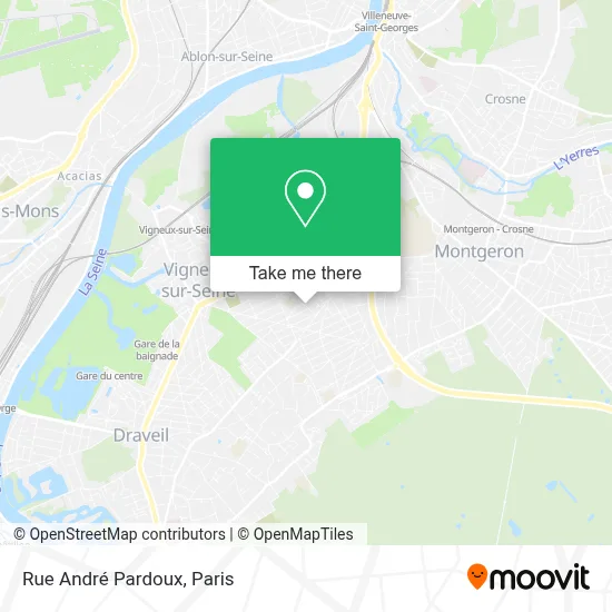 Rue André Pardoux map