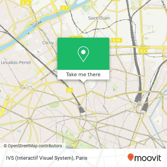 IVS (Interactif Visuel System) map