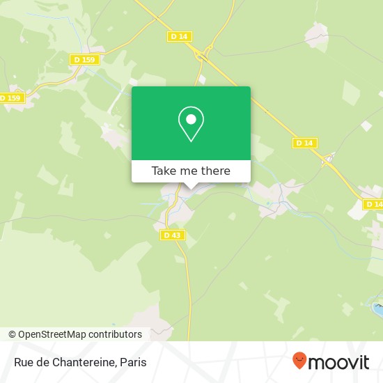 Rue de Chantereine map