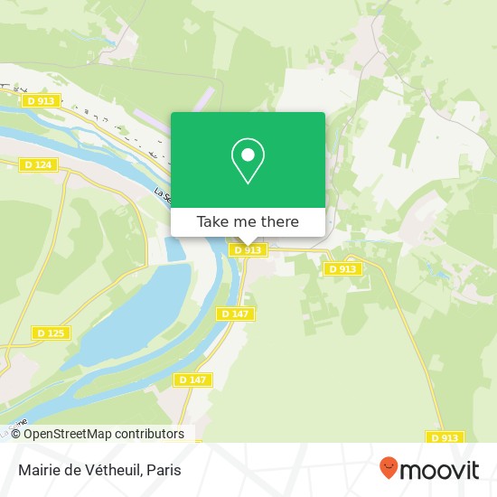 Mapa Mairie de Vétheuil