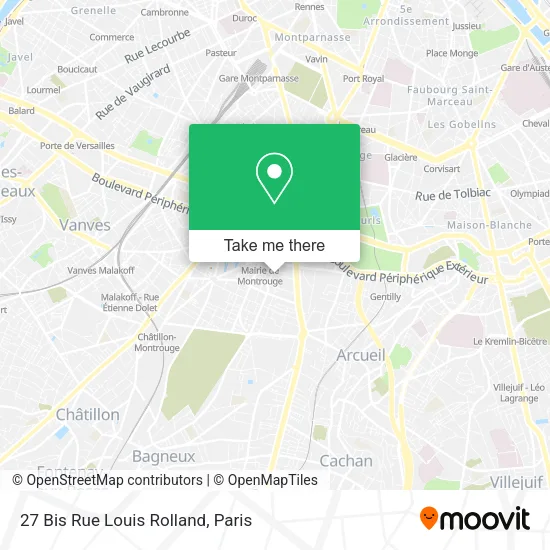27 Bis Rue Louis Rolland map