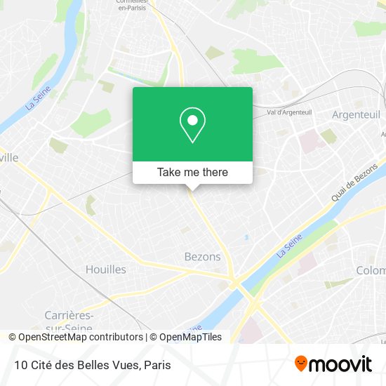 10 Cité des Belles Vues map