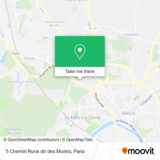 5 Chemin Rural dit des Mulets map