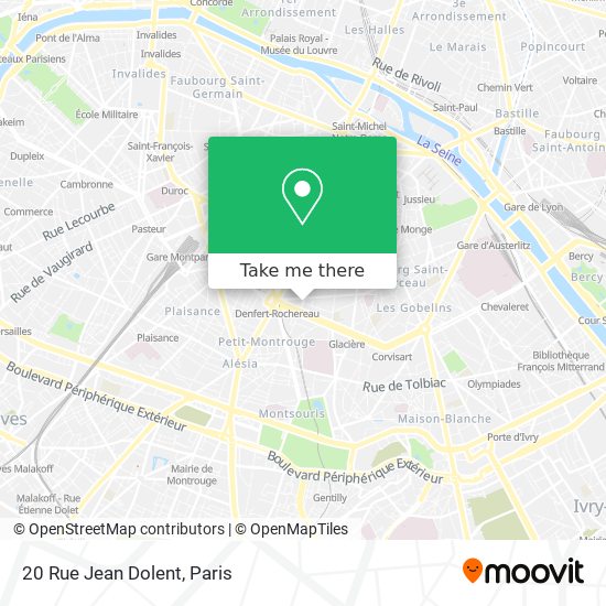 20 Rue Jean Dolent map