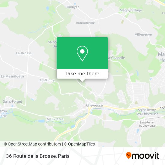 36 Route de la Brosse map