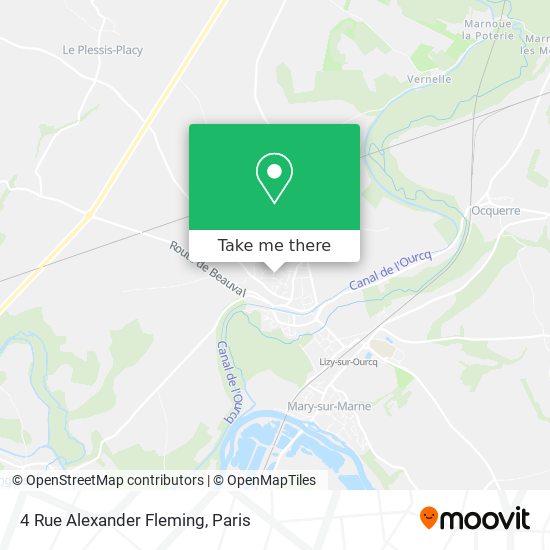 4 Rue Alexander Fleming map