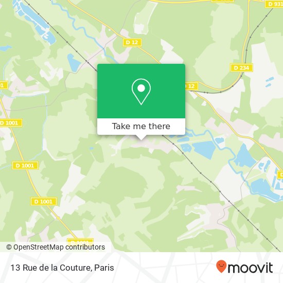 13 Rue de la Couture map
