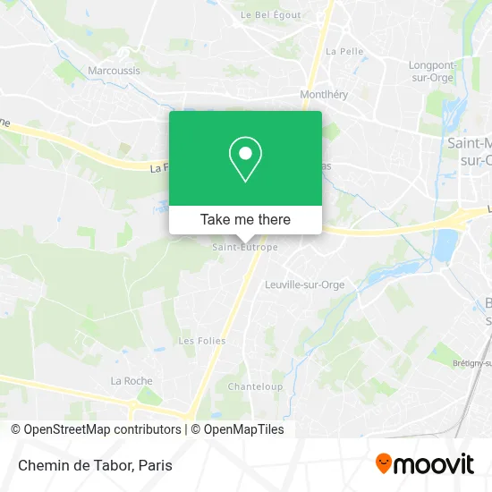 Chemin de Tabor map