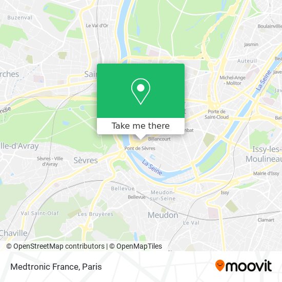 Medtronic France map