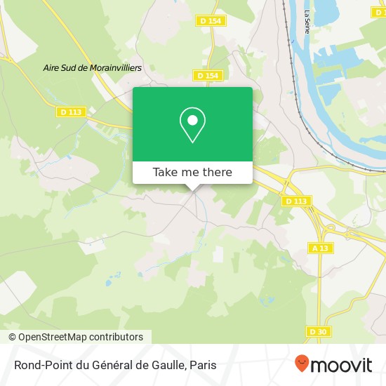 Rond-Point du Général de Gaulle map