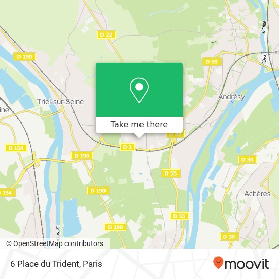 6 Place du Trident map