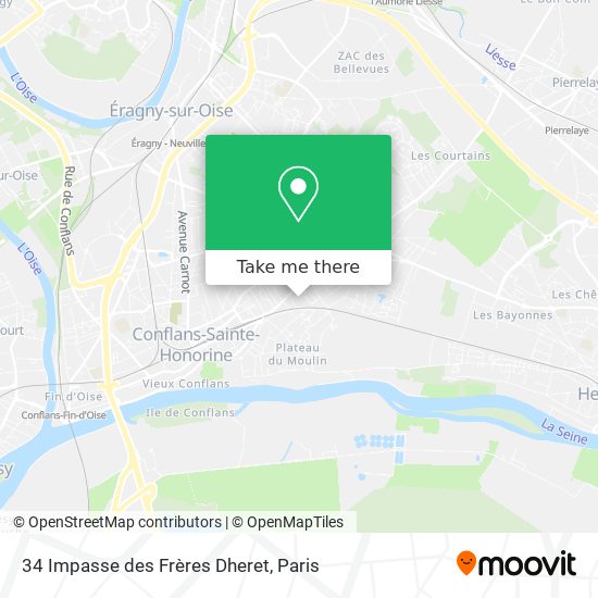 34 Impasse des Frères Dheret map