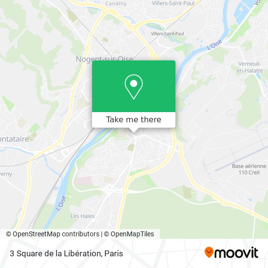 3 Square de la Libération map