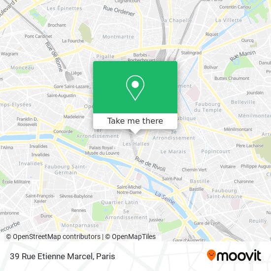 39 Rue Etienne Marcel map