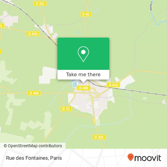 Rue des Fontaines map