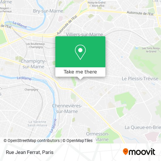 Rue Jean Ferrat map