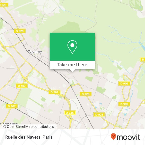 Ruelle des Navets map