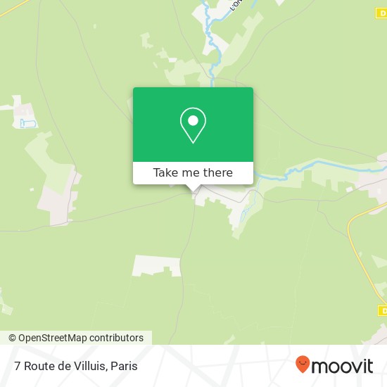 7 Route de Villuis map