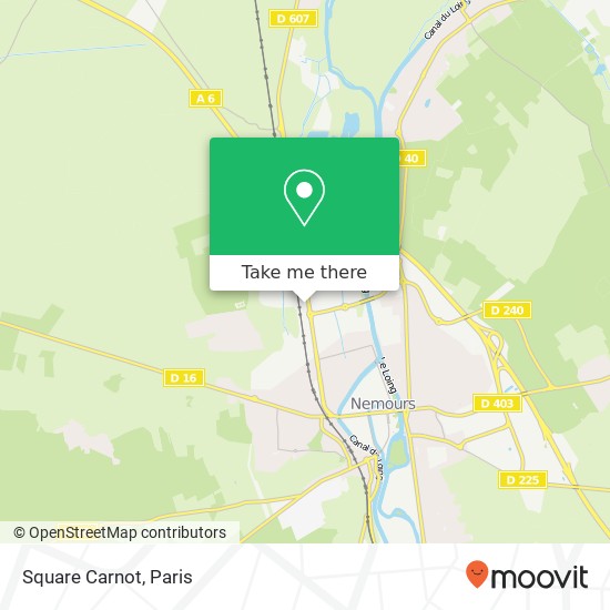 Square Carnot map