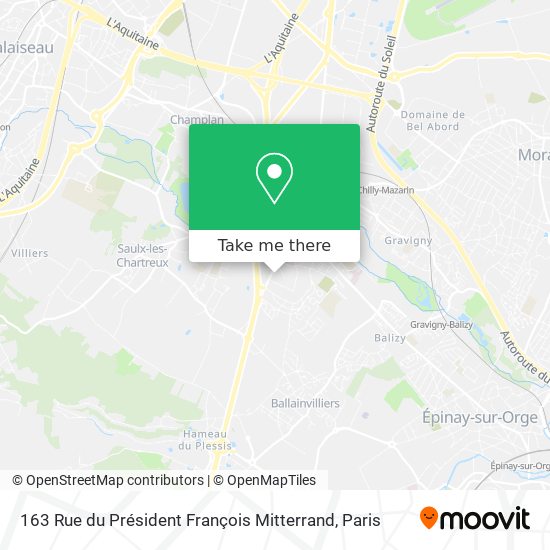 163 Rue du Président François Mitterrand map