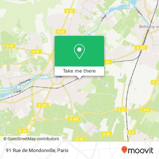 91 Rue de Mondonville map