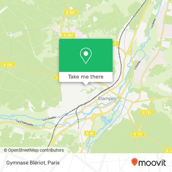 Gymnase Blériot map