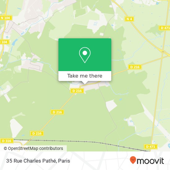 35 Rue Charles Pathé map