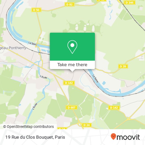 19 Rue du Clos Bouquet map