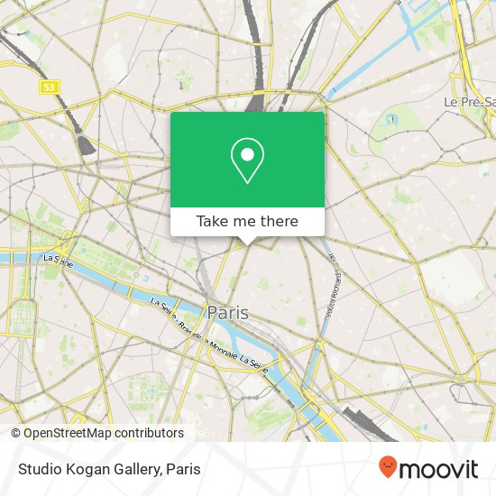 Studio Kogan Gallery map