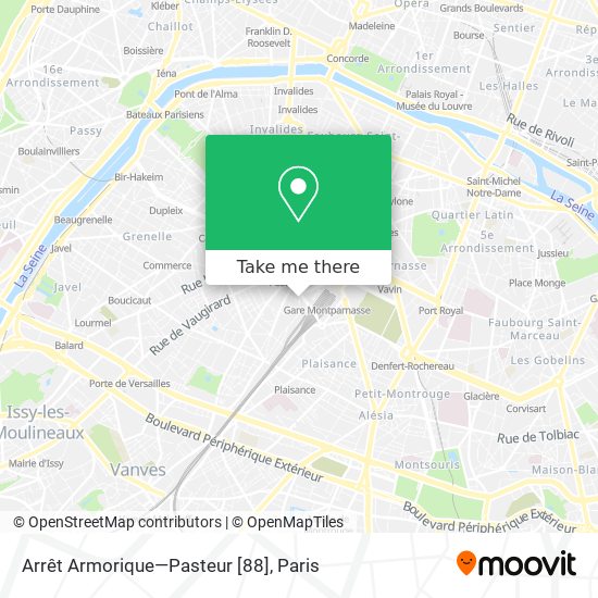 Arrêt Armorique—Pasteur [88] map