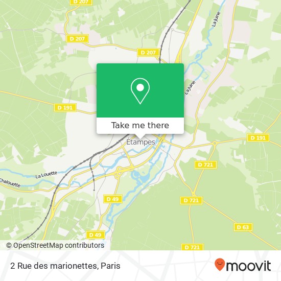 2 Rue des marionettes map