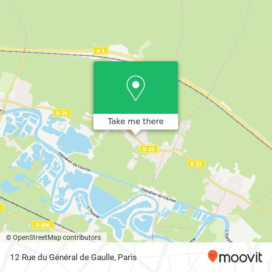 Mapa 12 Rue du Général de Gaulle