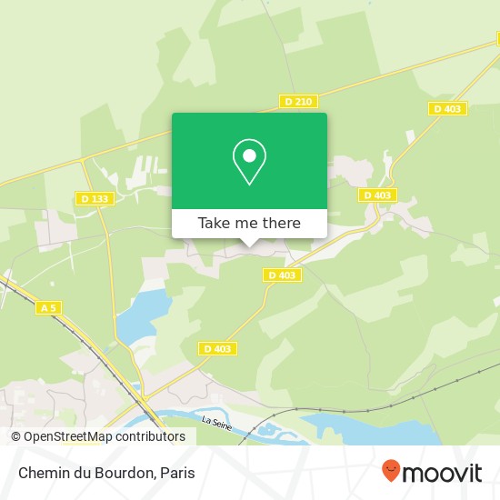 Chemin du Bourdon map