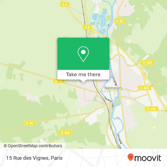 15 Rue des Vignes map