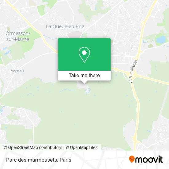 Parc des marmousets map