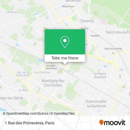 1 Rue des Primevères map
