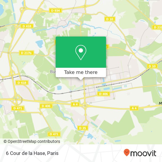 6 Cour de la Hase map